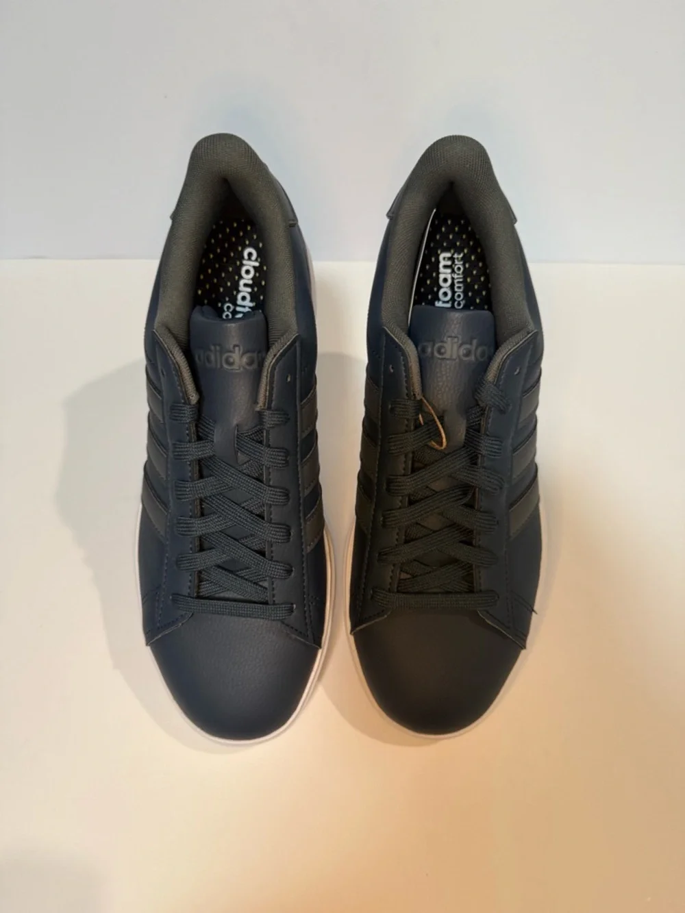 adidas Grand Court 2.0 Low-Top Leather Sneakers